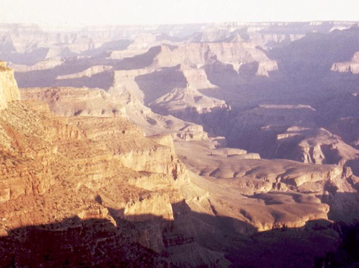 The Grand Canyon from above